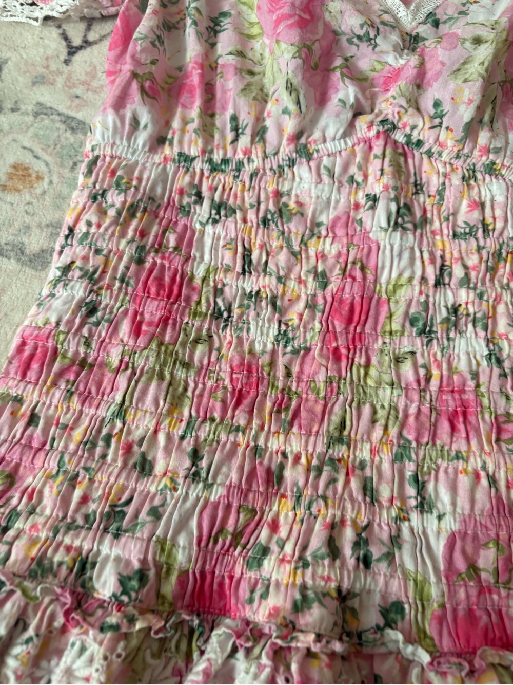 LoveShackFancy mini dress. Women’s size small. So pretty! - Picture 3 of 10
